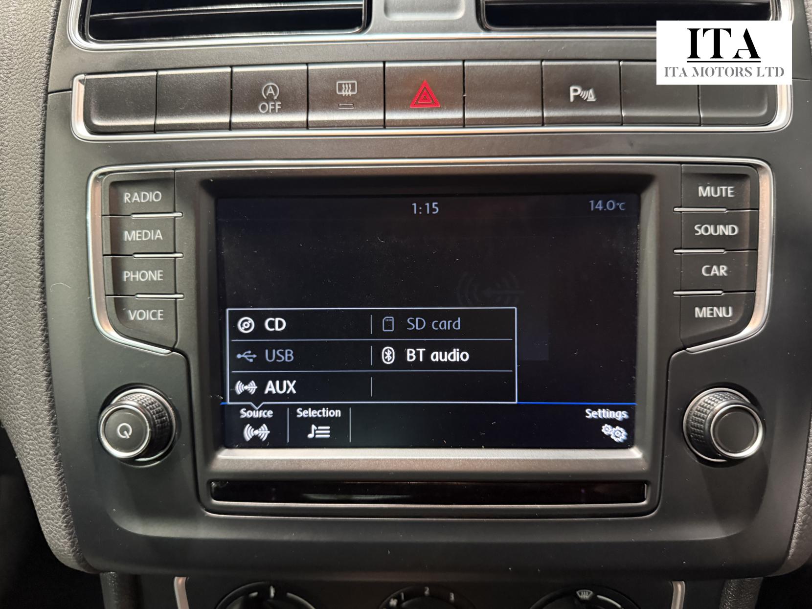 Volkswagen Polo 1.0 BlueMotion Tech Match Edition Hatchback 5dr Petrol Manual Euro 6 (s/s) (60 ps)