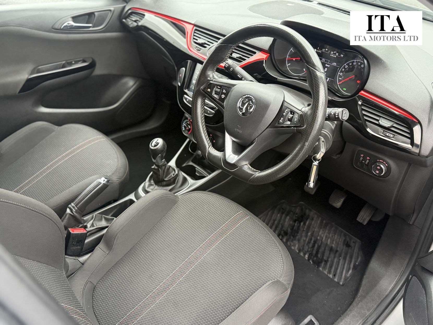 Vauxhall Corsa 1.4i ecoTEC SRi VX Line Nav Black Hatchback 5dr Petrol Manual Euro 6 (90 ps)