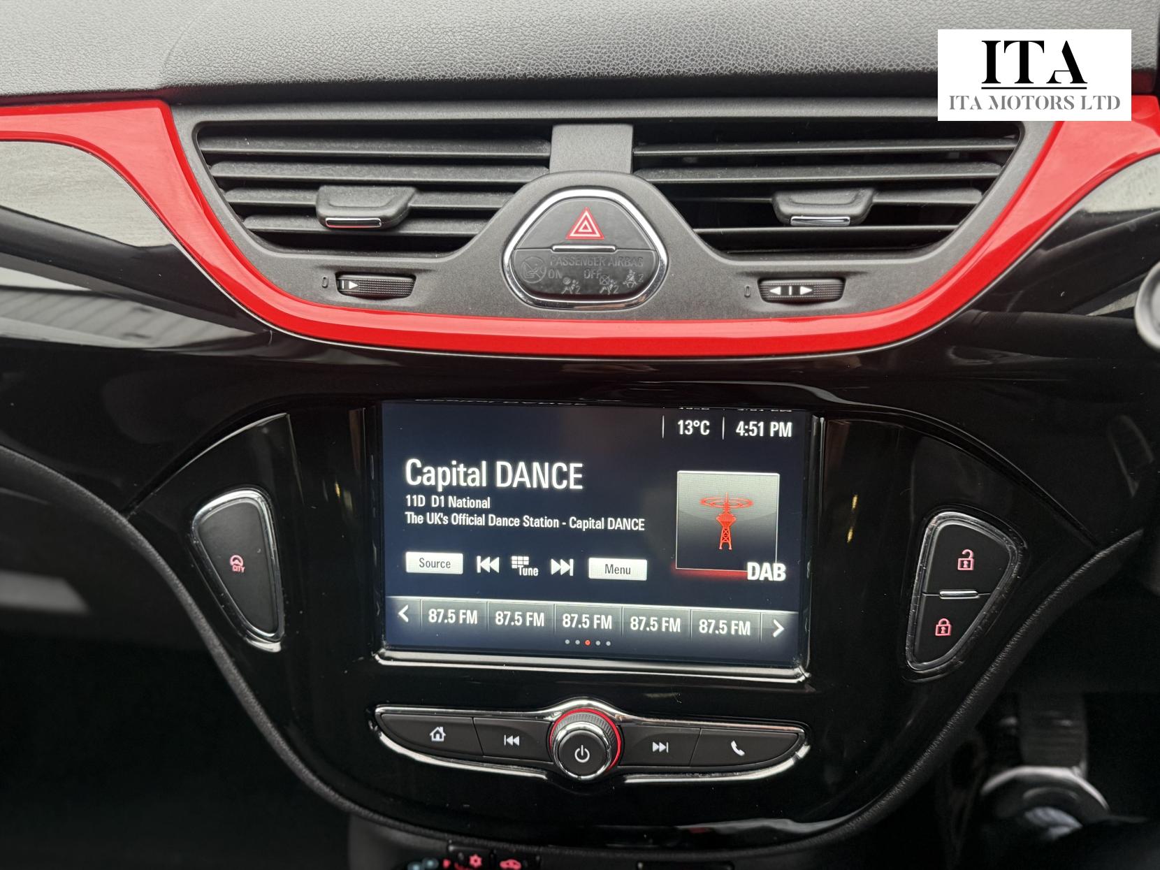 Vauxhall Corsa 1.4i ecoTEC SRi VX Line Nav Black Hatchback 5dr Petrol Manual Euro 6 (90 ps)