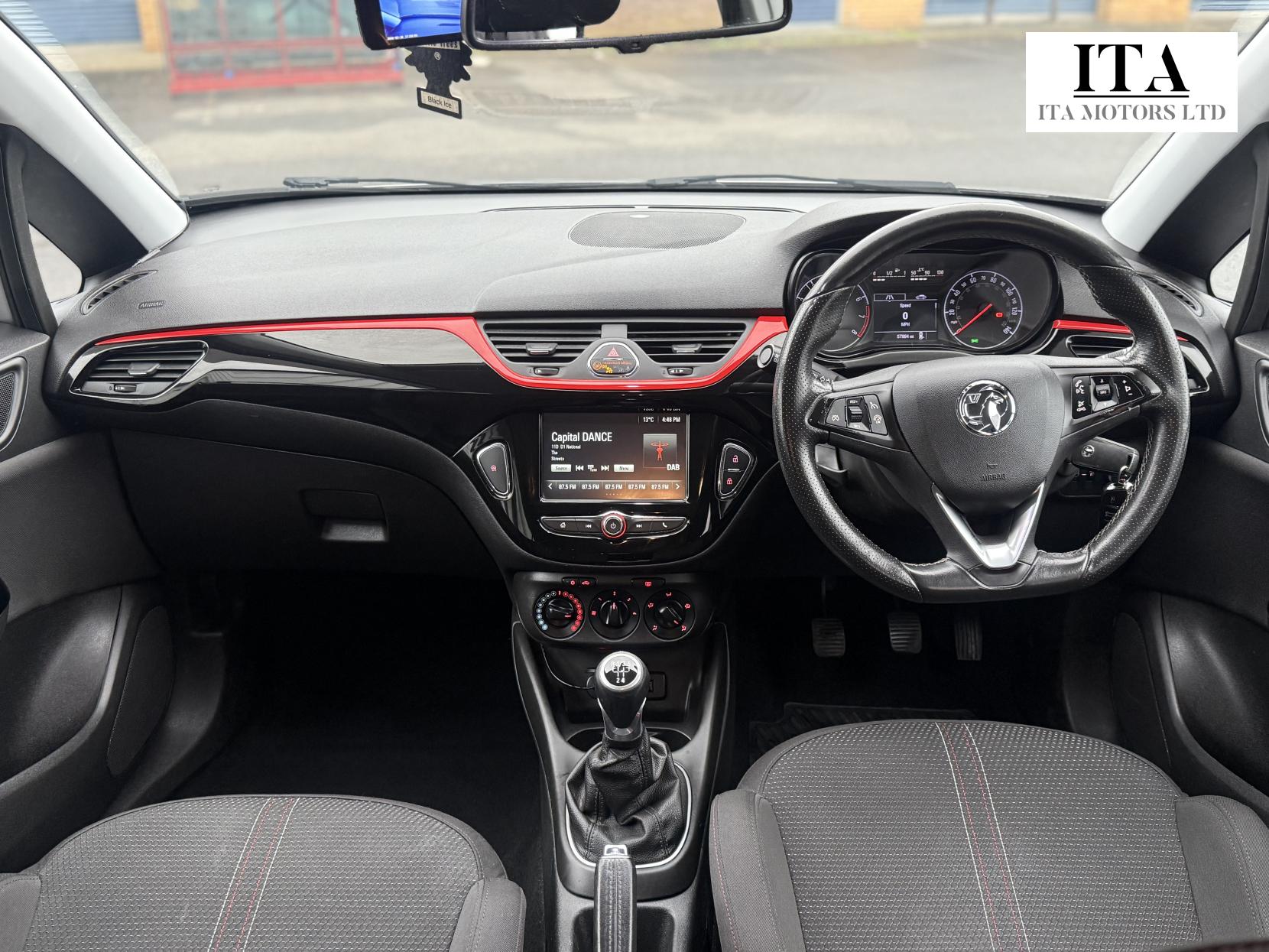 Vauxhall Corsa 1.4i ecoTEC SRi VX Line Nav Black Hatchback 5dr Petrol Manual Euro 6 (90 ps)